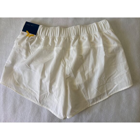 Old Navy NEW size SMALL White Lined Active shorts Quick Dry - Picture 4 of 5